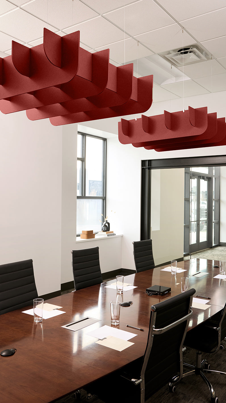 Fin 3D Cloud Baffle