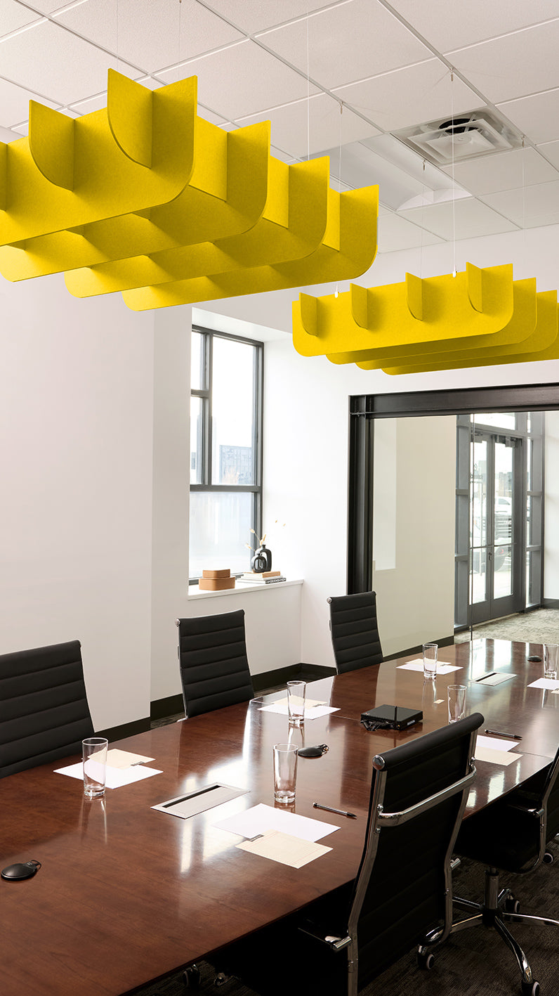 Fin 3D Cloud Baffle