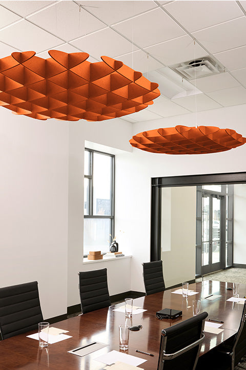 Foil 3D Cloud Baffle