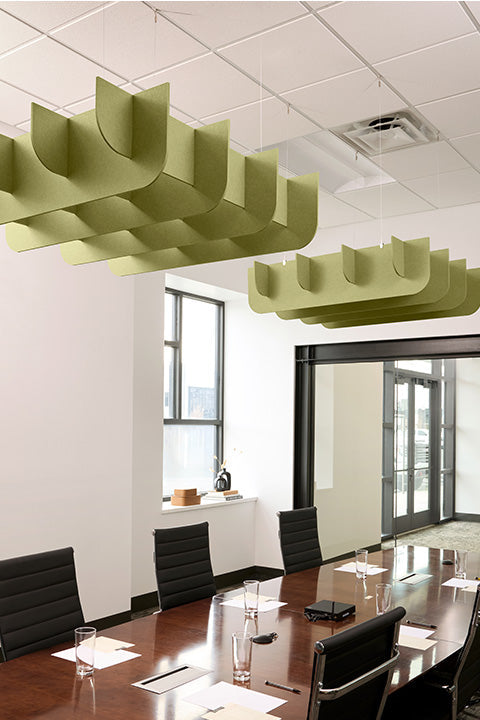 Fin 3D Cloud Baffle