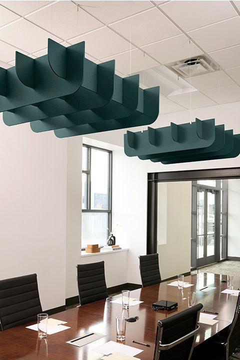 Fin 3D Cloud Baffle