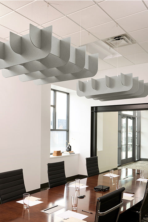 Fin 3D Cloud Baffle