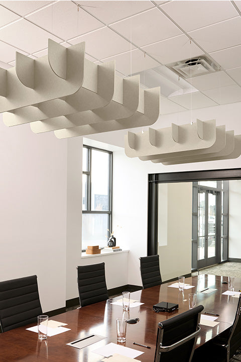 Fin 3D Cloud Baffle