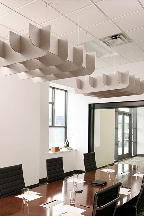 Fin 3D Cloud Baffle