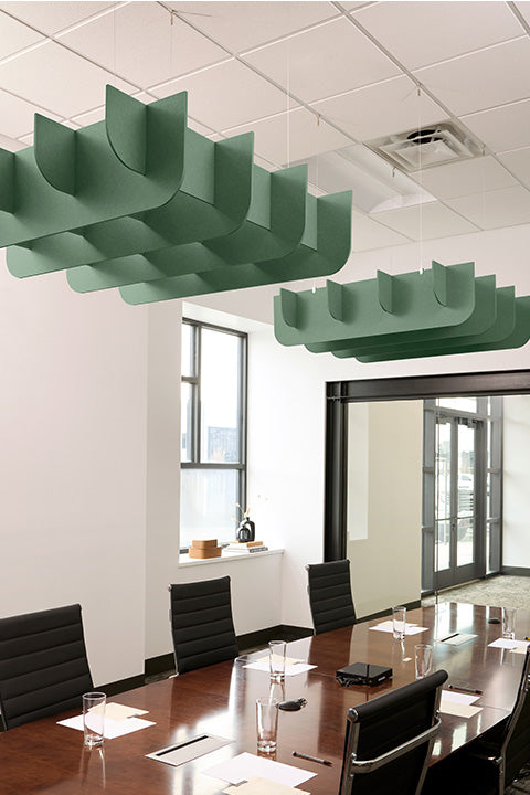 Fin 3D Cloud Baffle