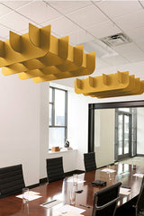 Fin 3D Cloud Baffle