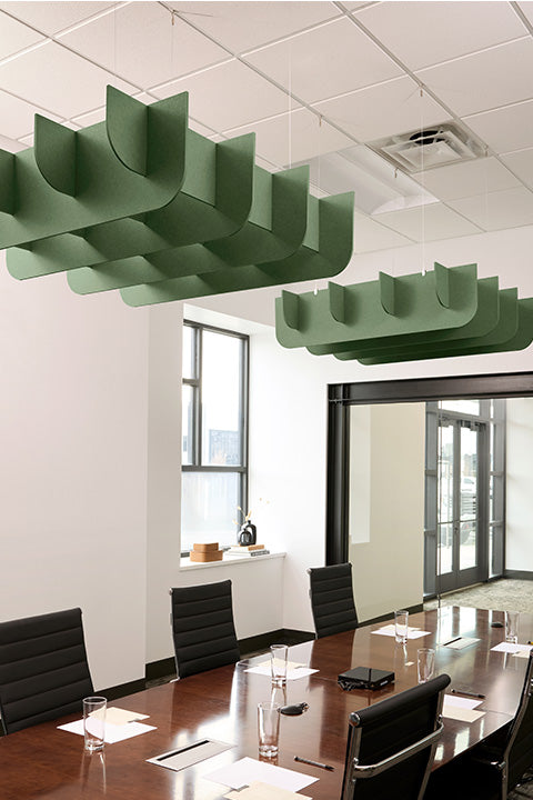 Fin 3D Cloud Baffle
