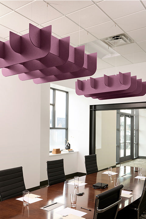 Fin 3D Cloud Baffle