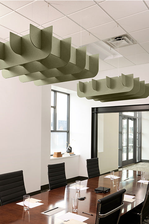Fin 3D Cloud Baffle