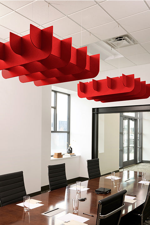 Fin 3D Cloud Baffle