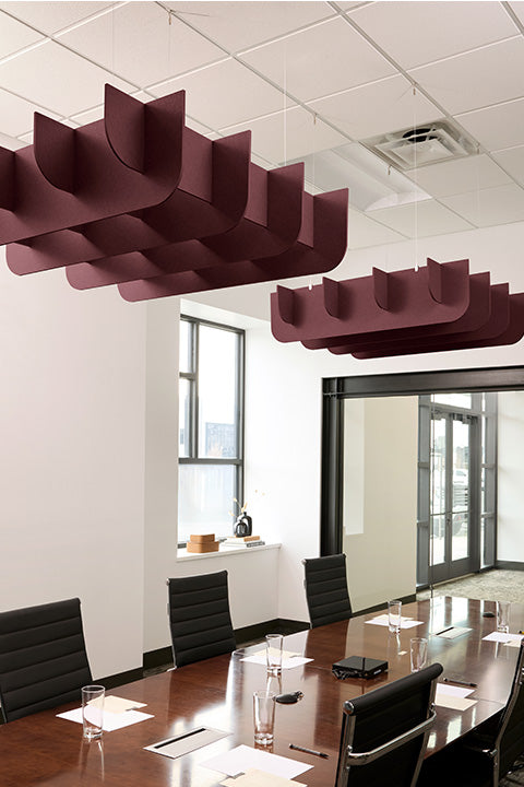 Fin 3D Cloud Baffle