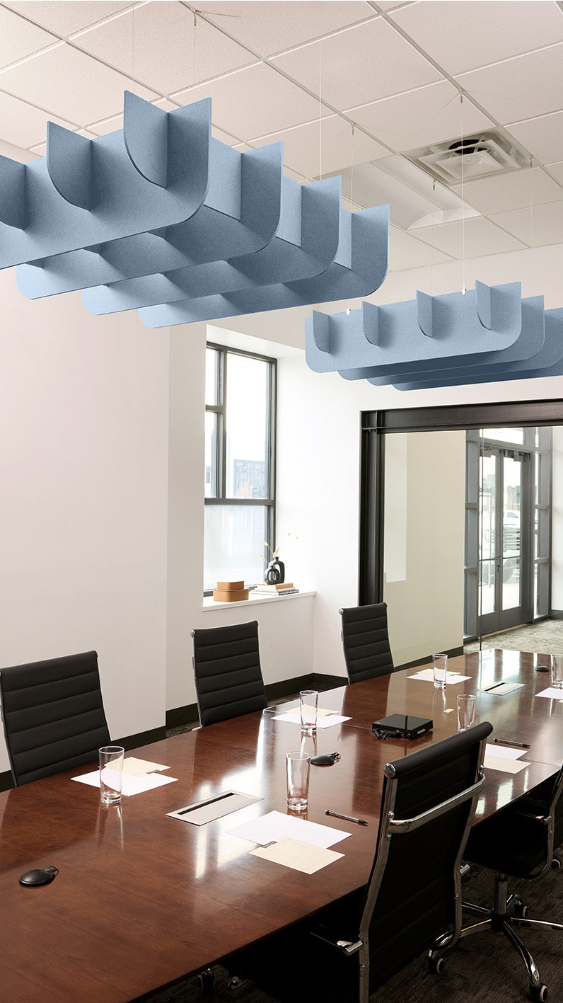 Fin 3D Cloud Baffle