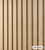 Oak Latte Wood Slat Sample