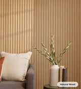 Oak Latte Wood Slat Sample