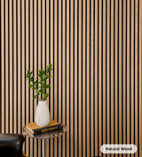 Oak Black Wood Slat Sample