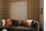 Two-Pack Teak Wood Slat Wall