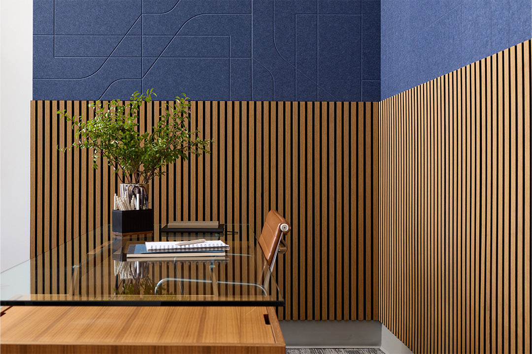 Teak Wood Panel Wainscoting